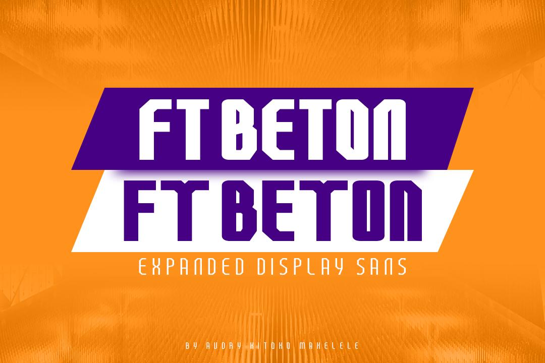 FT Beton Font