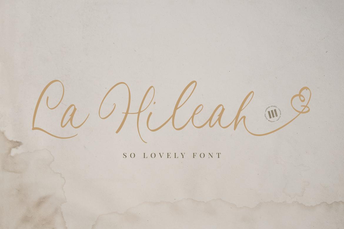 La Hileah Font