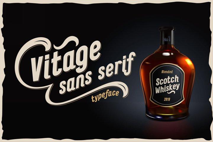 Vitage Font
