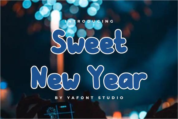 Sweet New Year Font