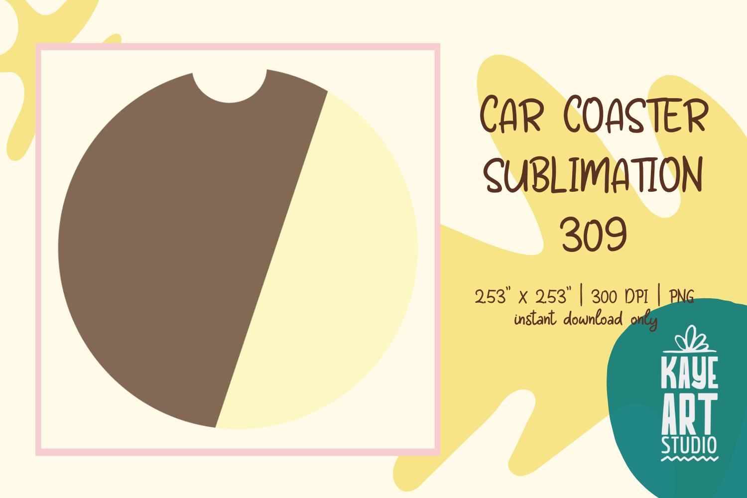 Car Coaster Sublimation PNG 309