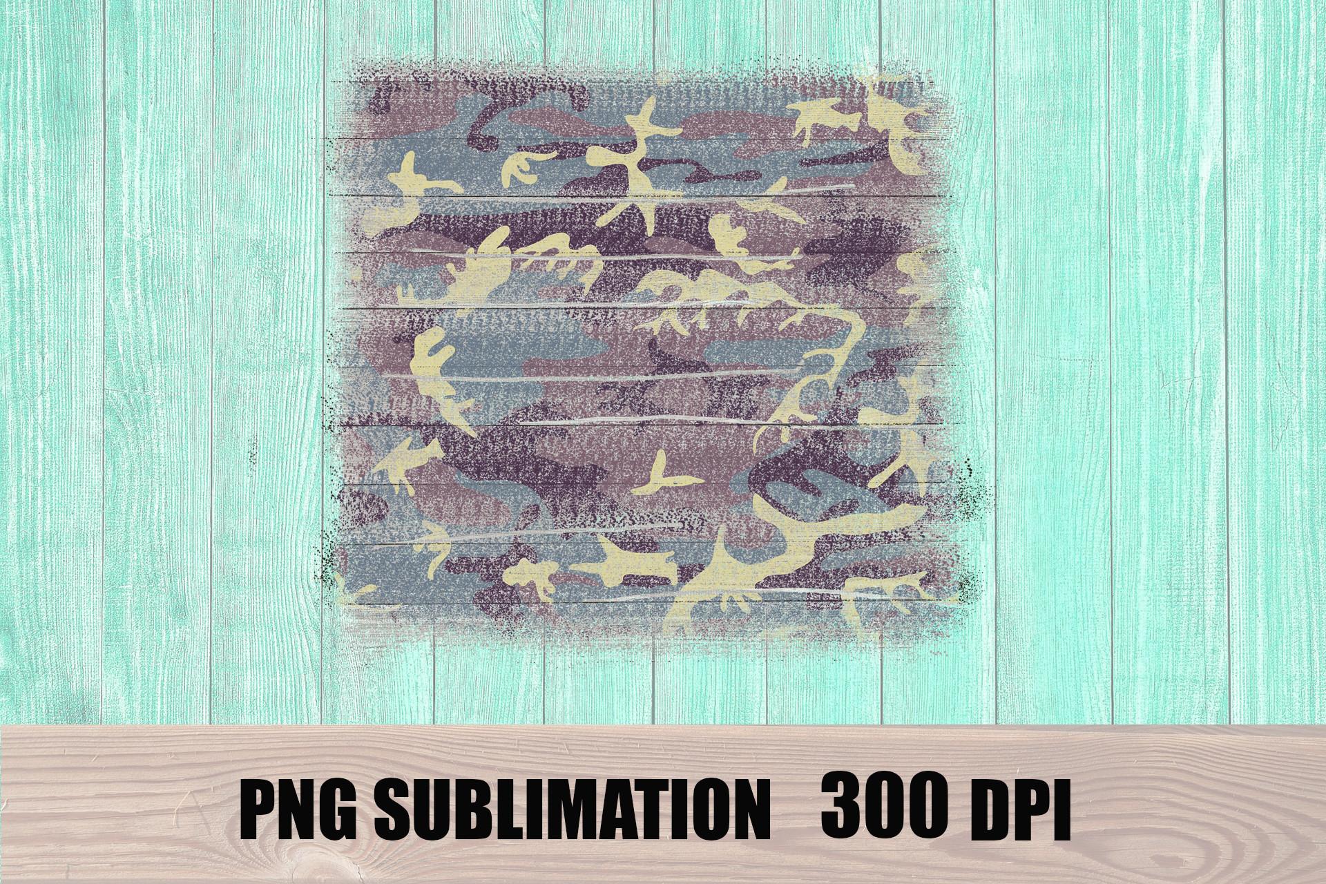 Distressed Camouflage Rustic Wood