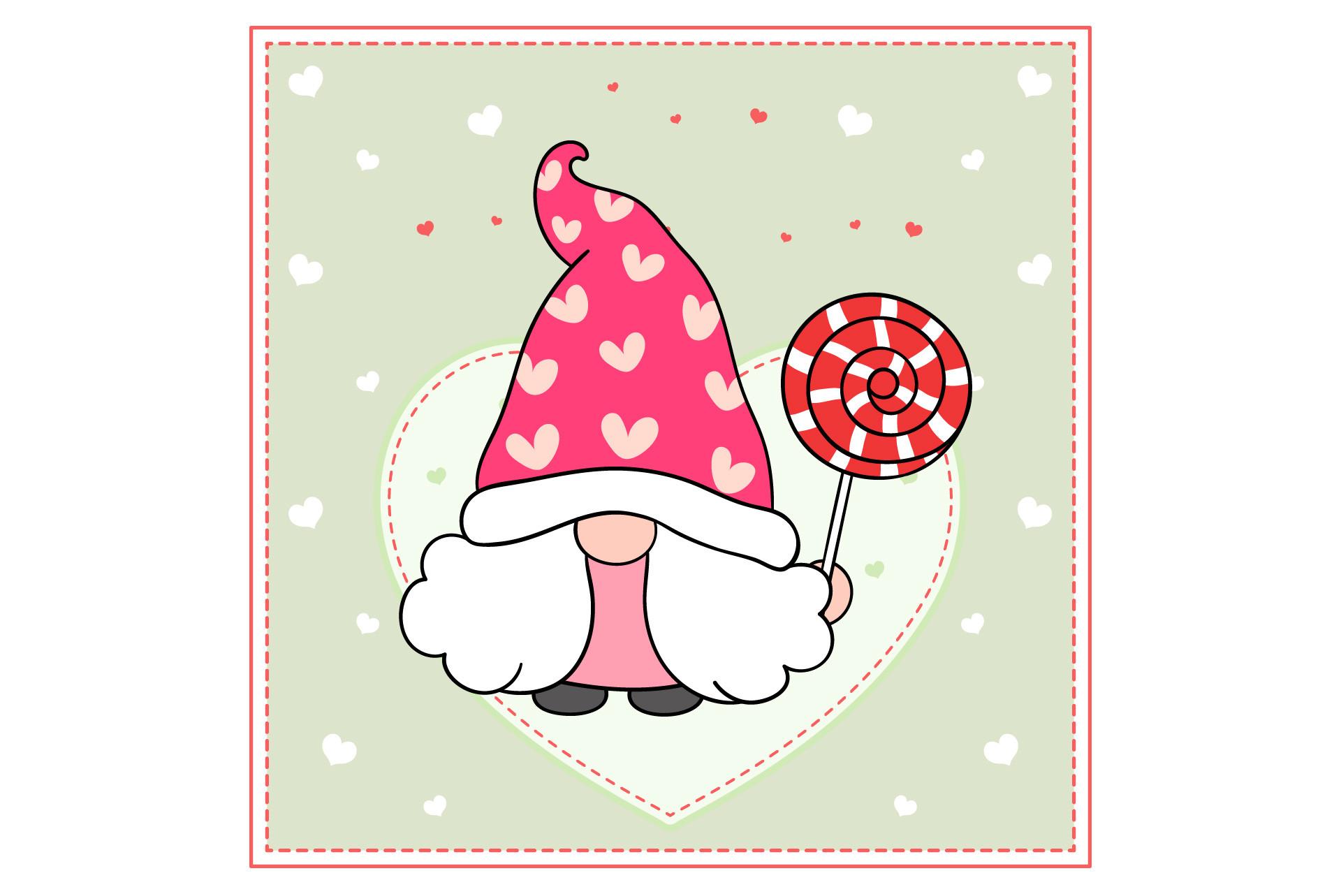 Gnomes Valentine Clipart Gnomes Love