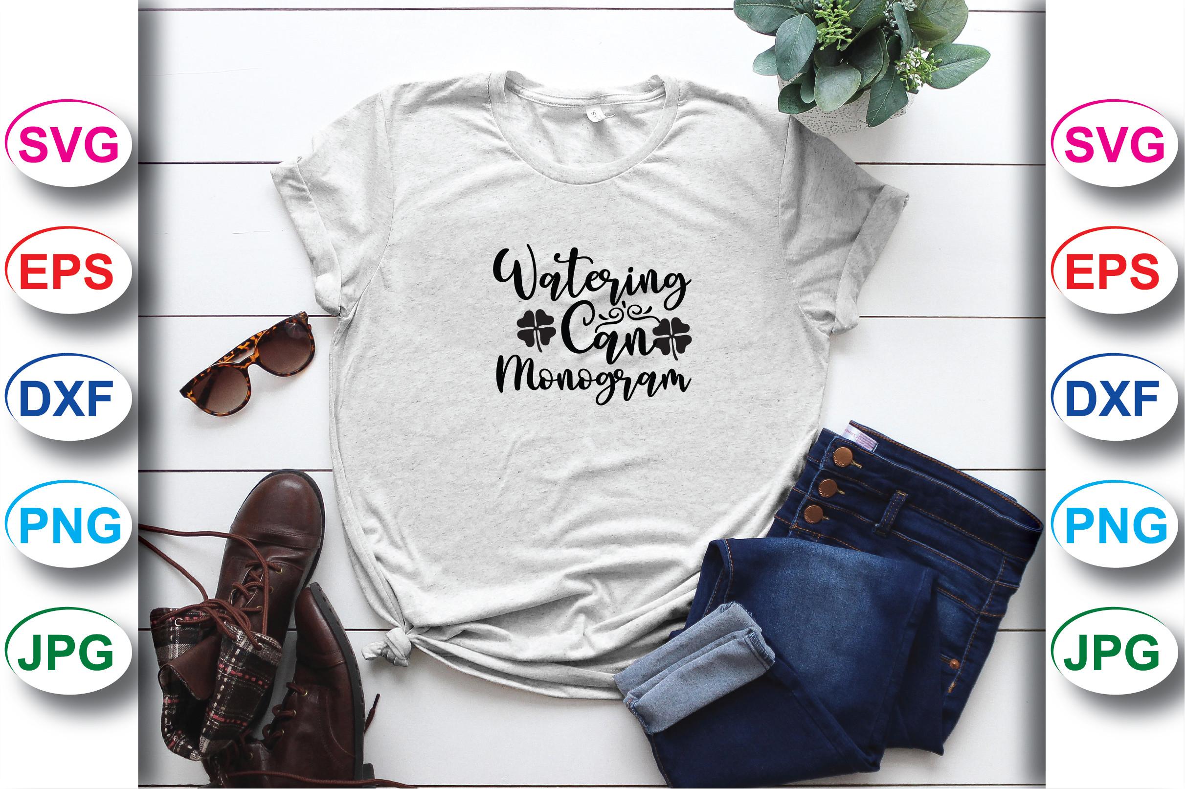 Watering Can Monogram T-shirt