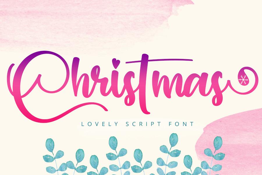 Christmas Font
