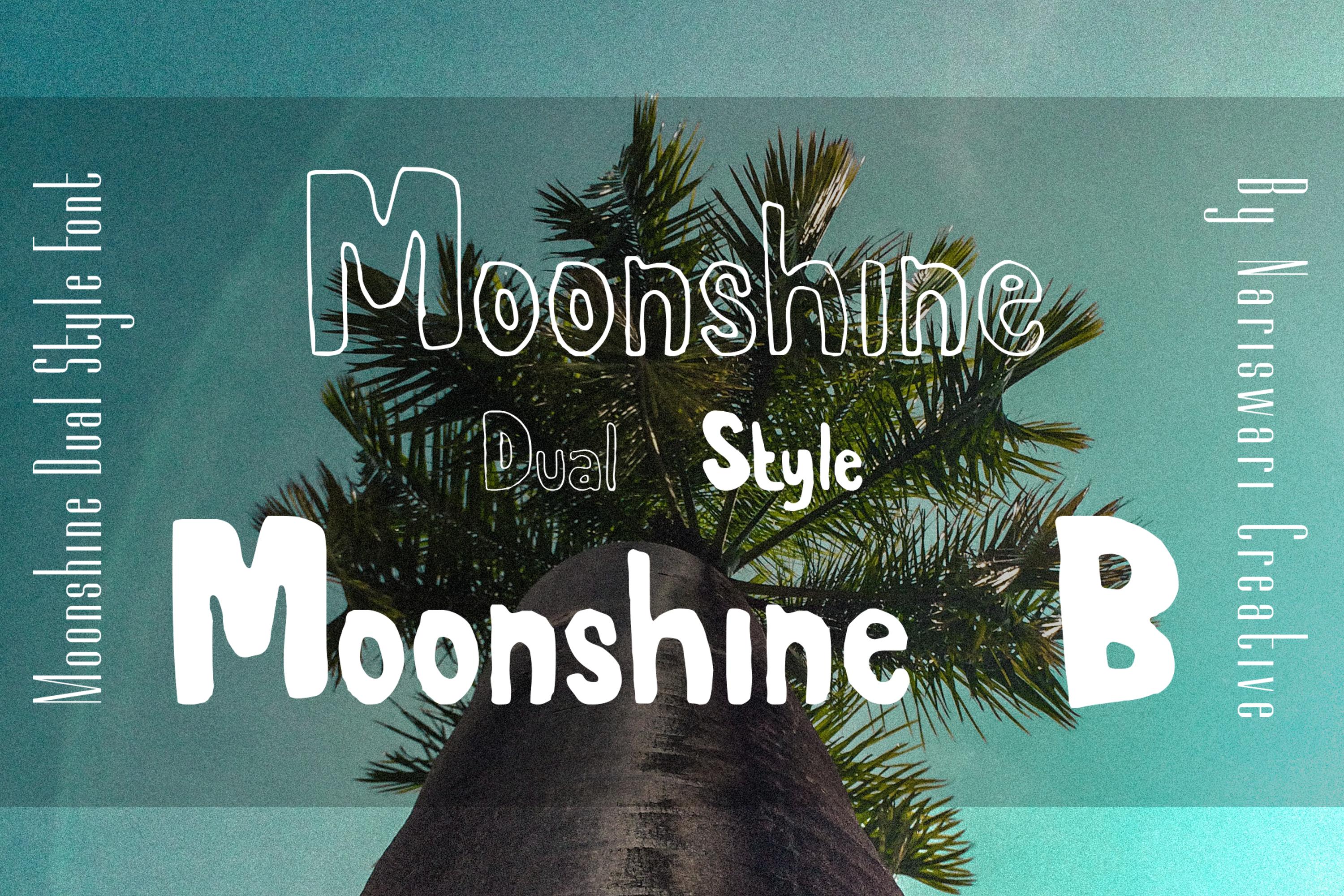 Moonshine Font