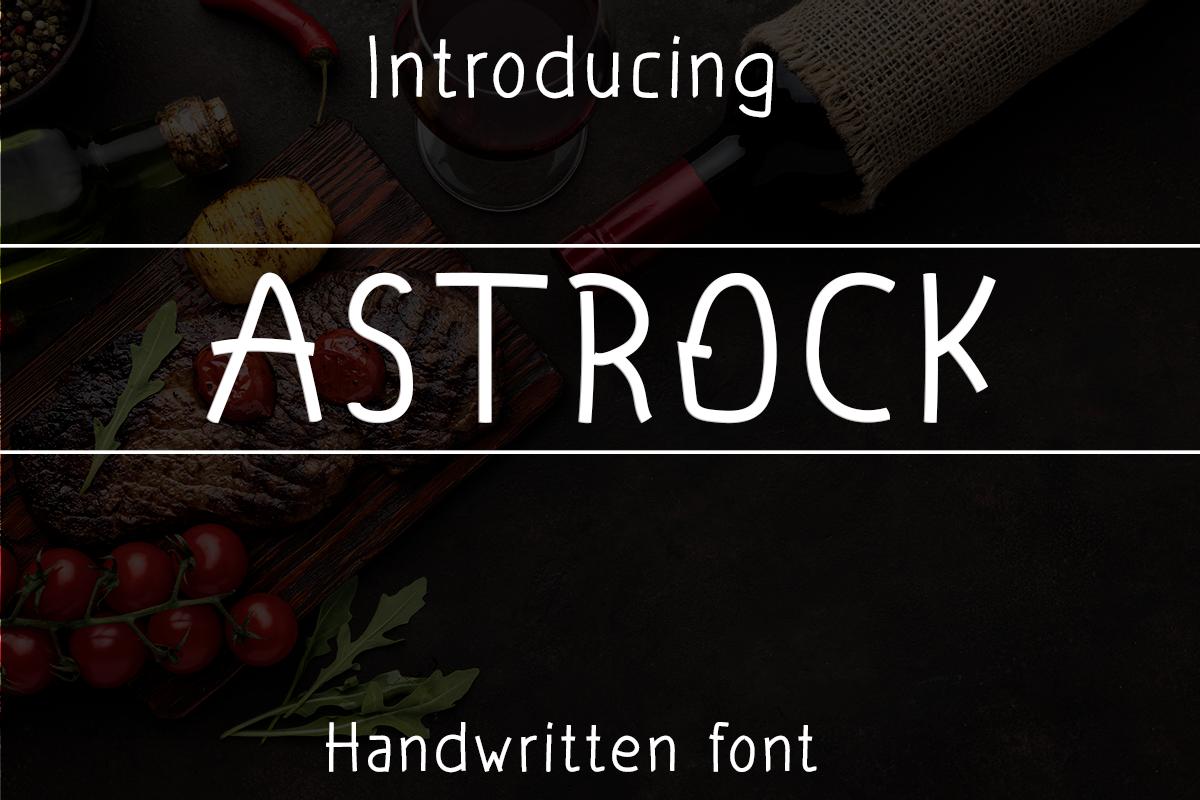 Astrock Font