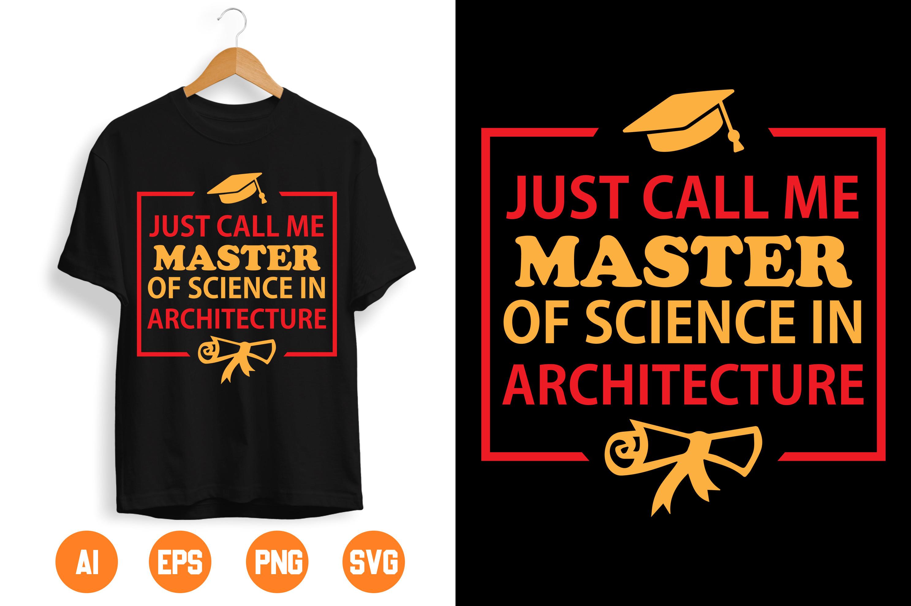 JUST CALL ME of MASTER of SCIENCE in ARCHITECTURE