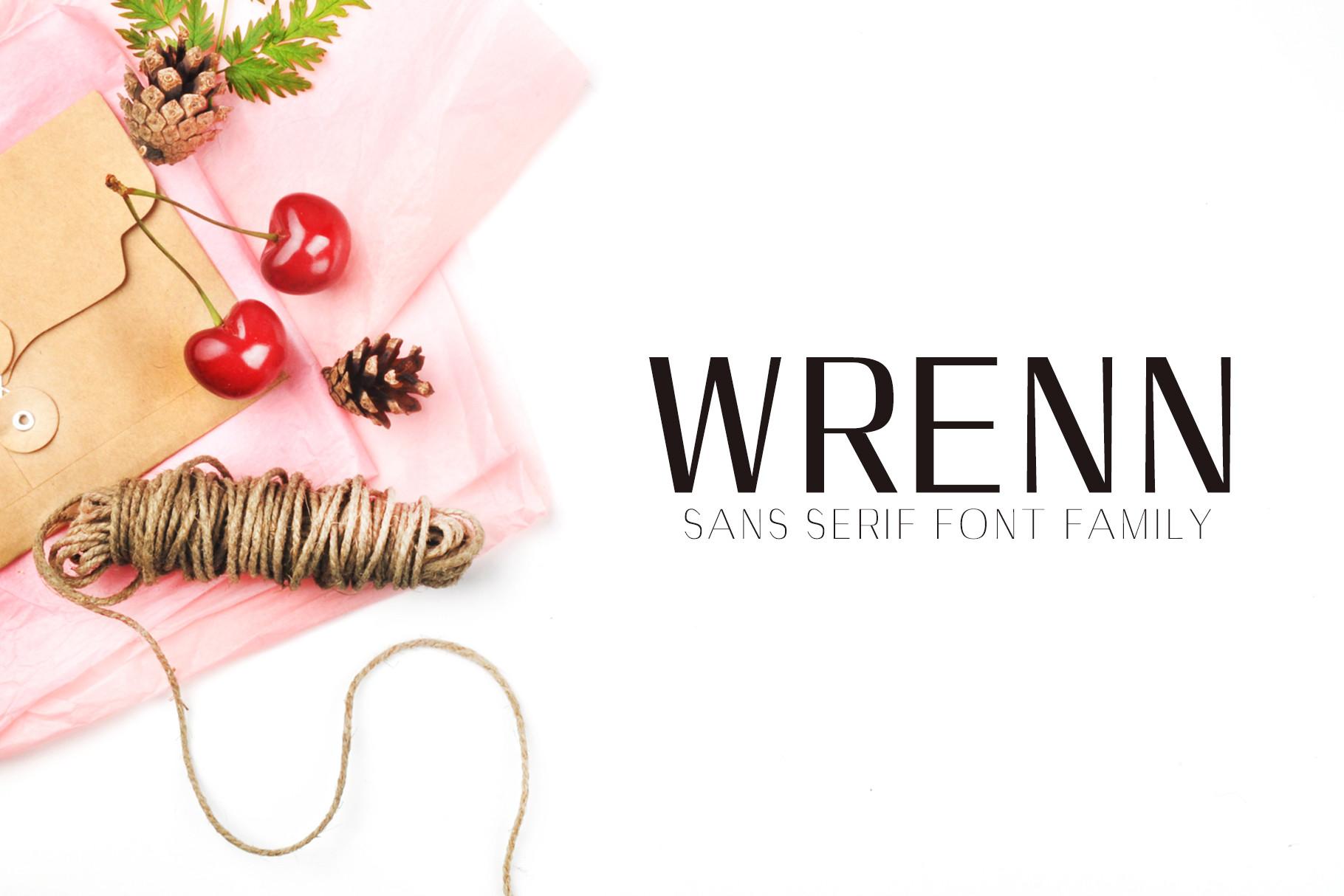 Wrenn Family Font