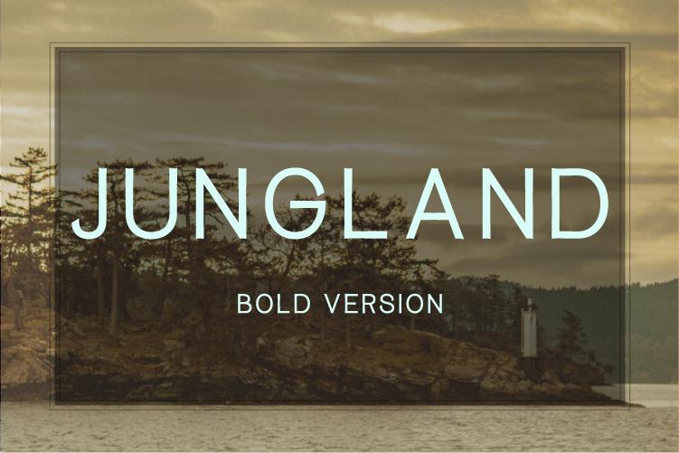 Jungland Bold Font