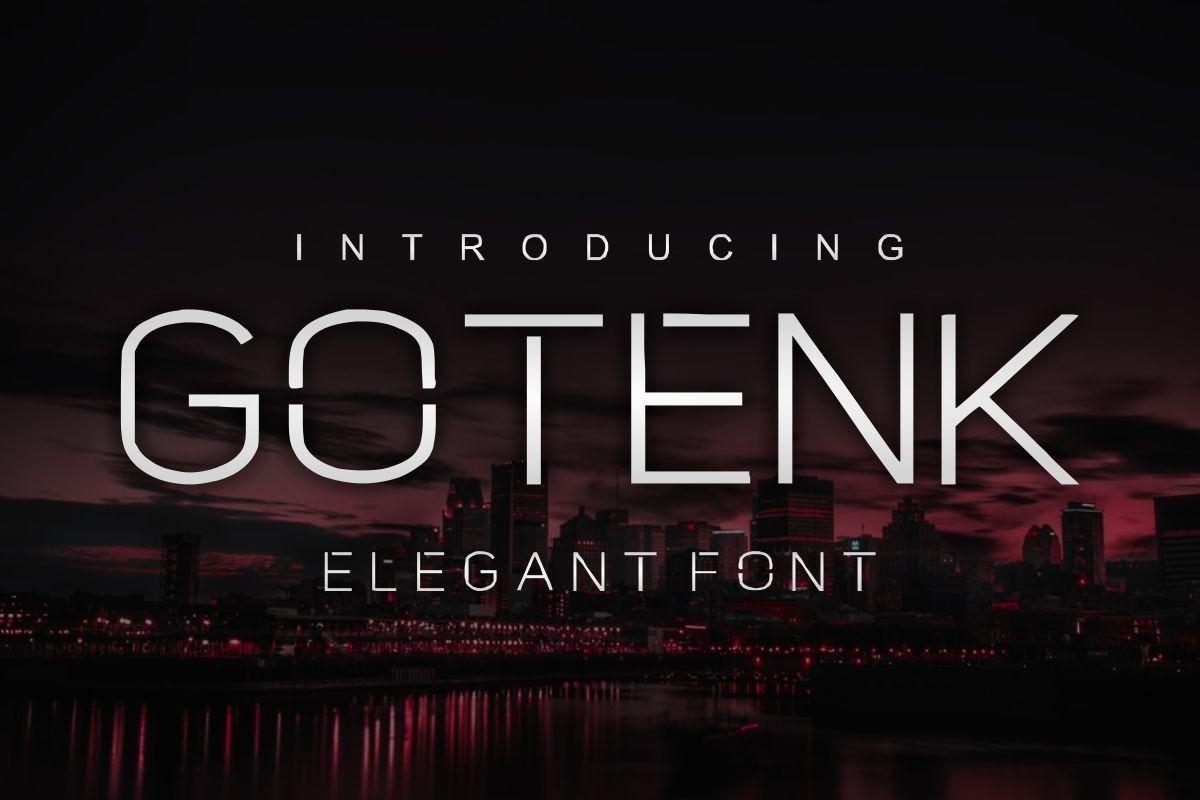 Gotenk Font