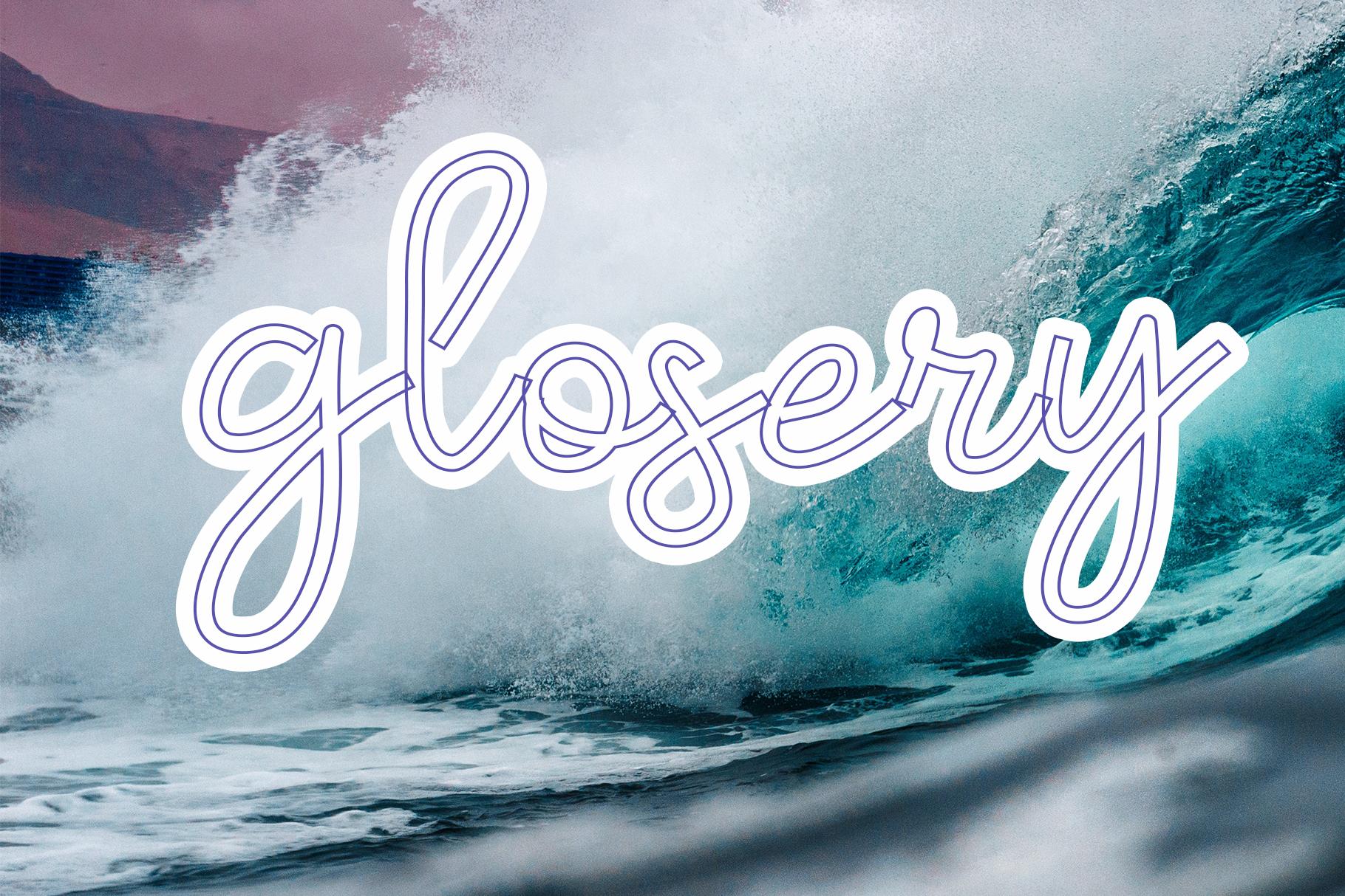 Glosery Font