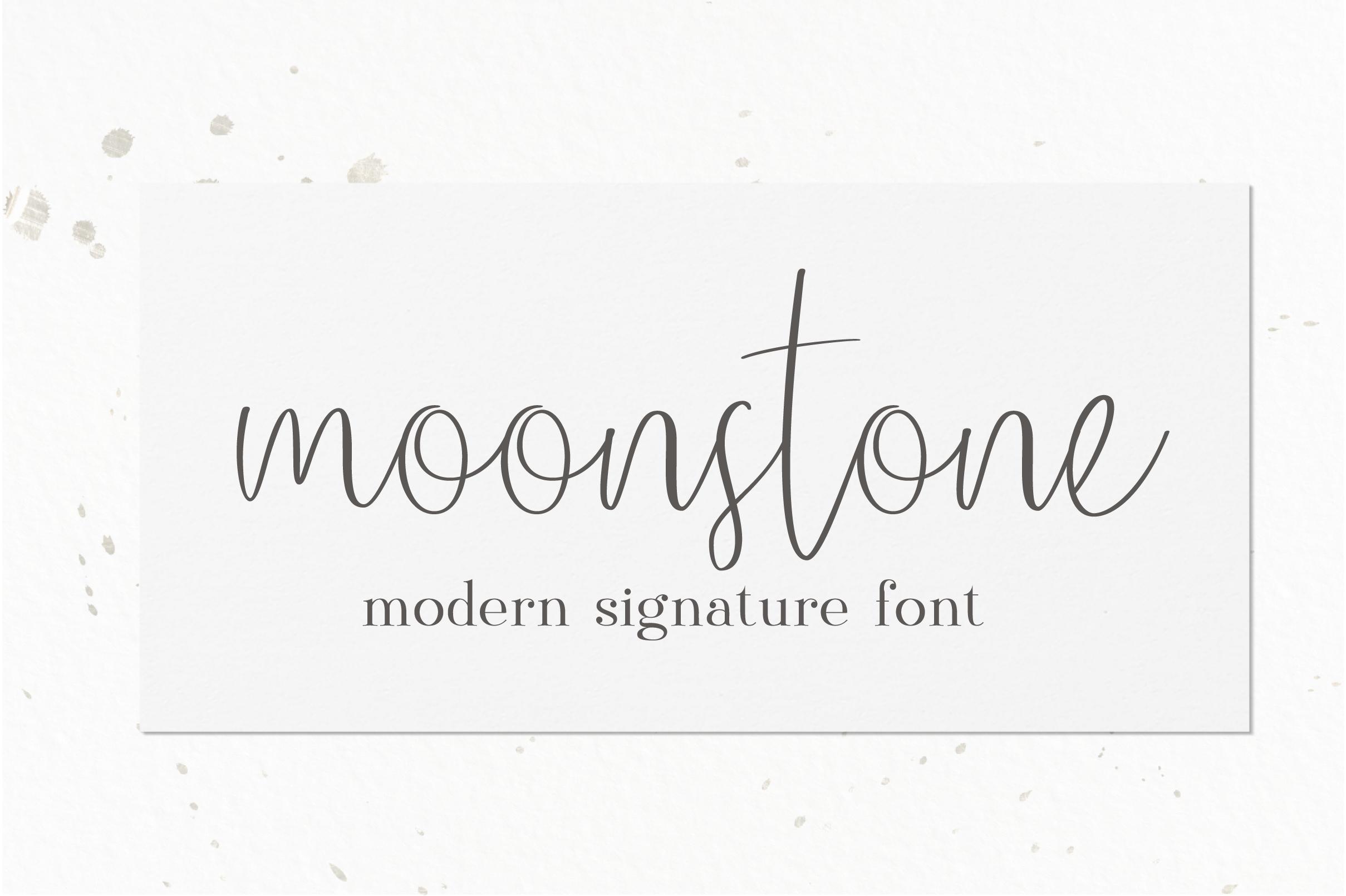 Moonstone Font
