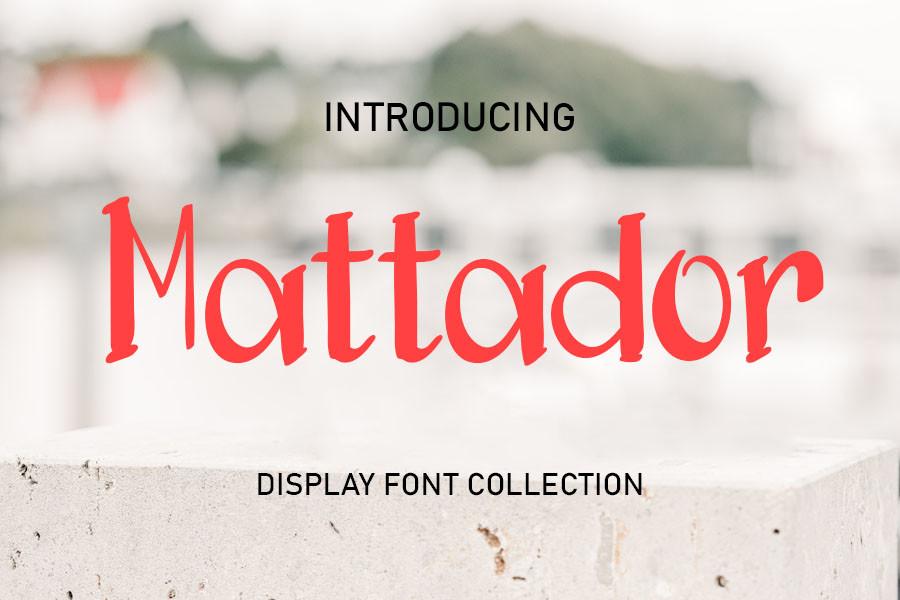 Mattador Font
