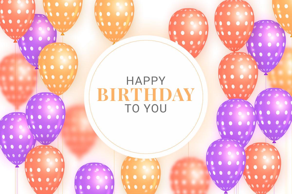Happy Birthday Wish Background