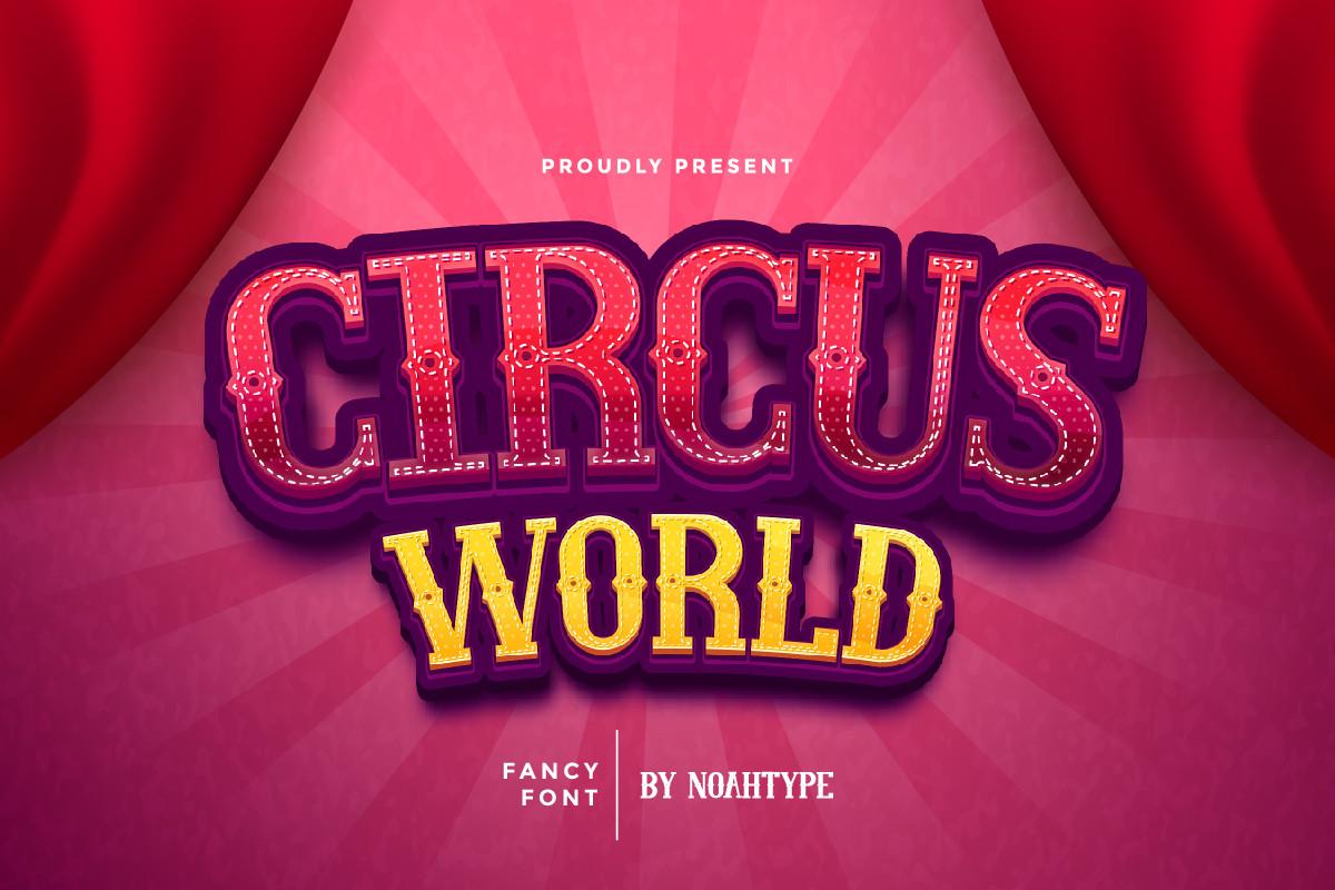 Circus World Font