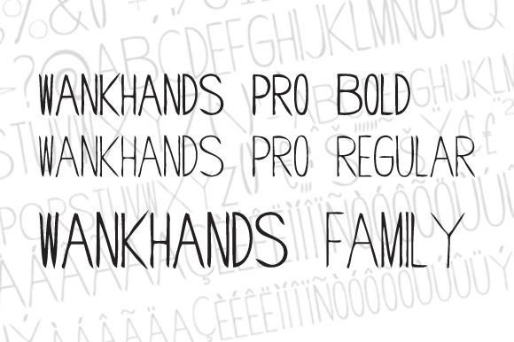 Wankhands Font