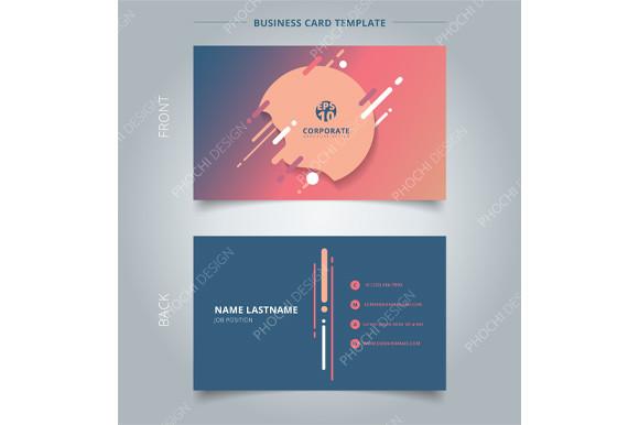 Creative Business Card Geometric Lines