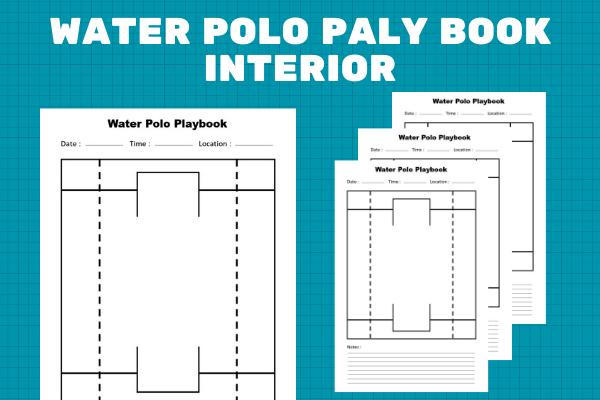 Water Polo Playbook Interior / KDP