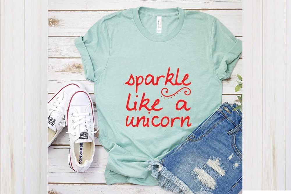 Unicorn Svg Design, Sparkle Like a