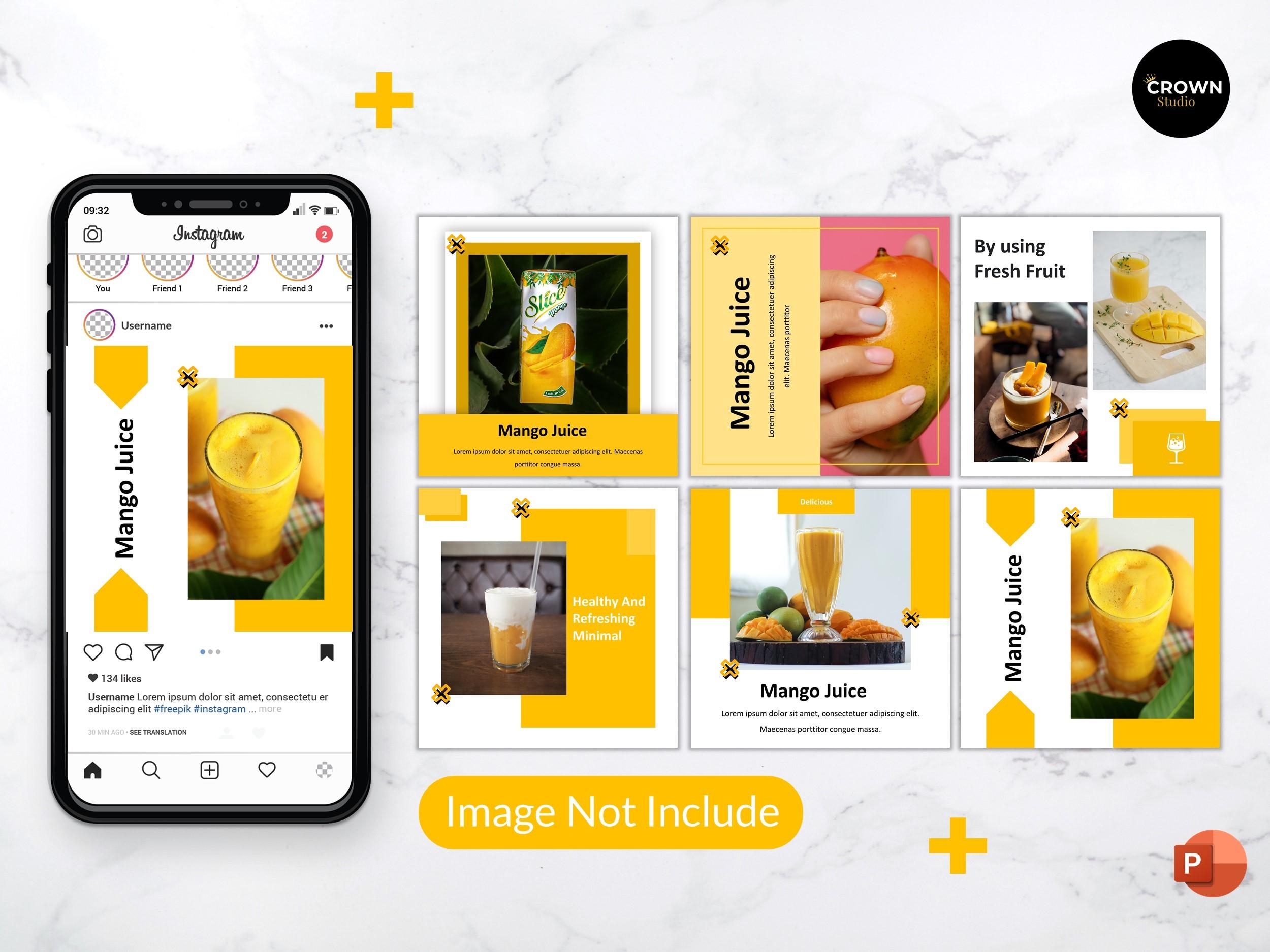 Instagram Feed Template - Mango