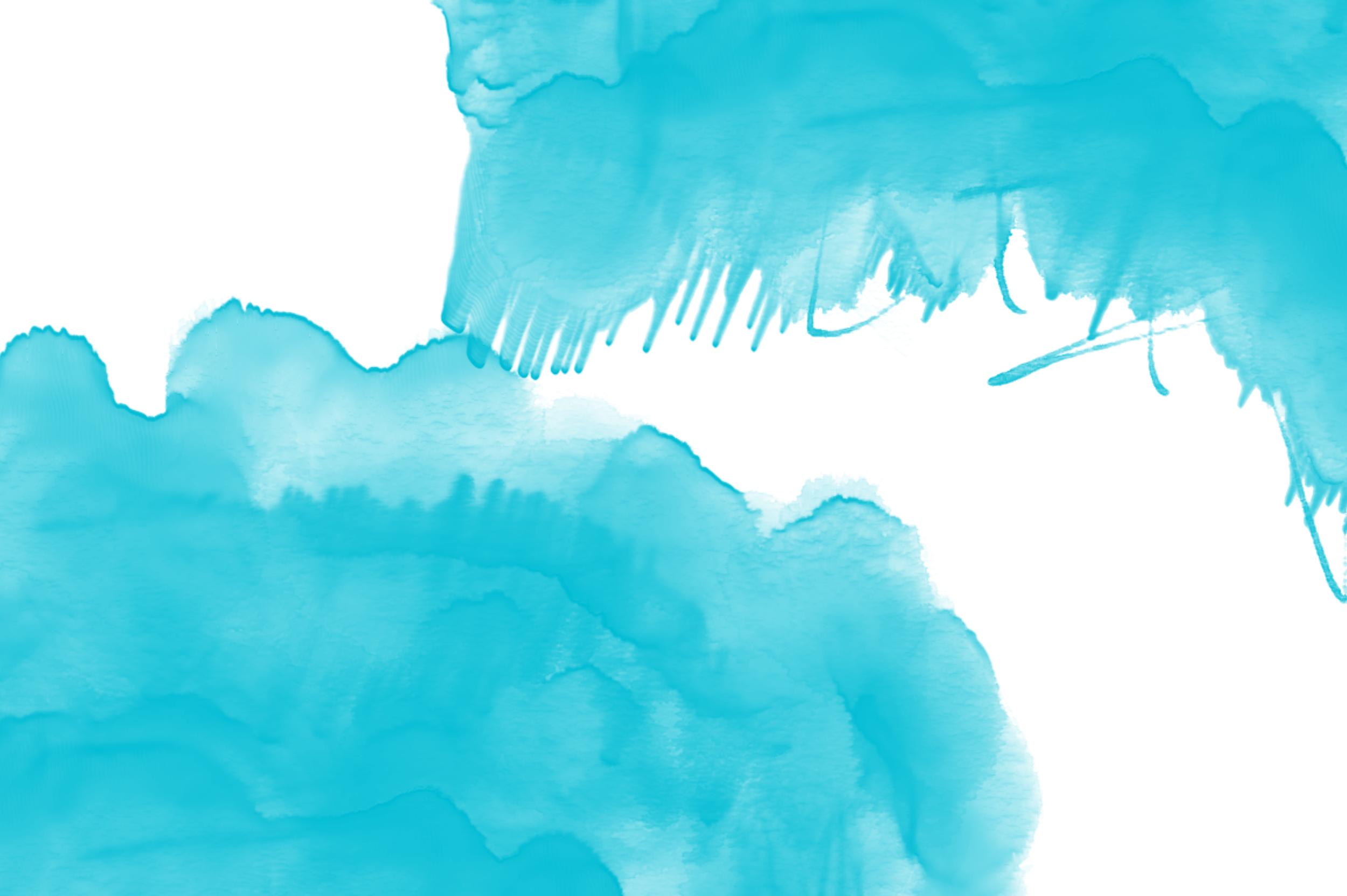 Watercolor Stains Wedding