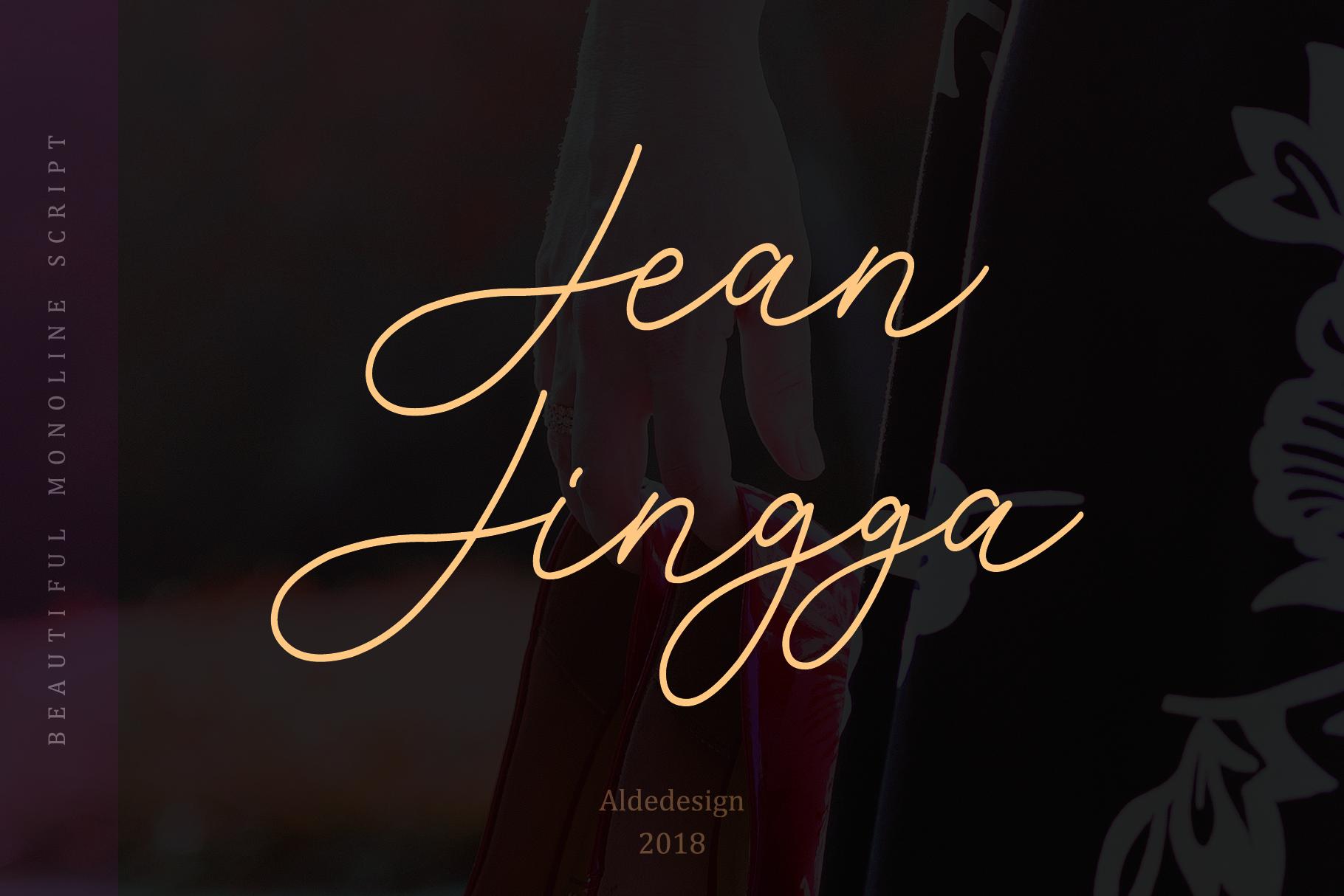 Jean Jingga Font