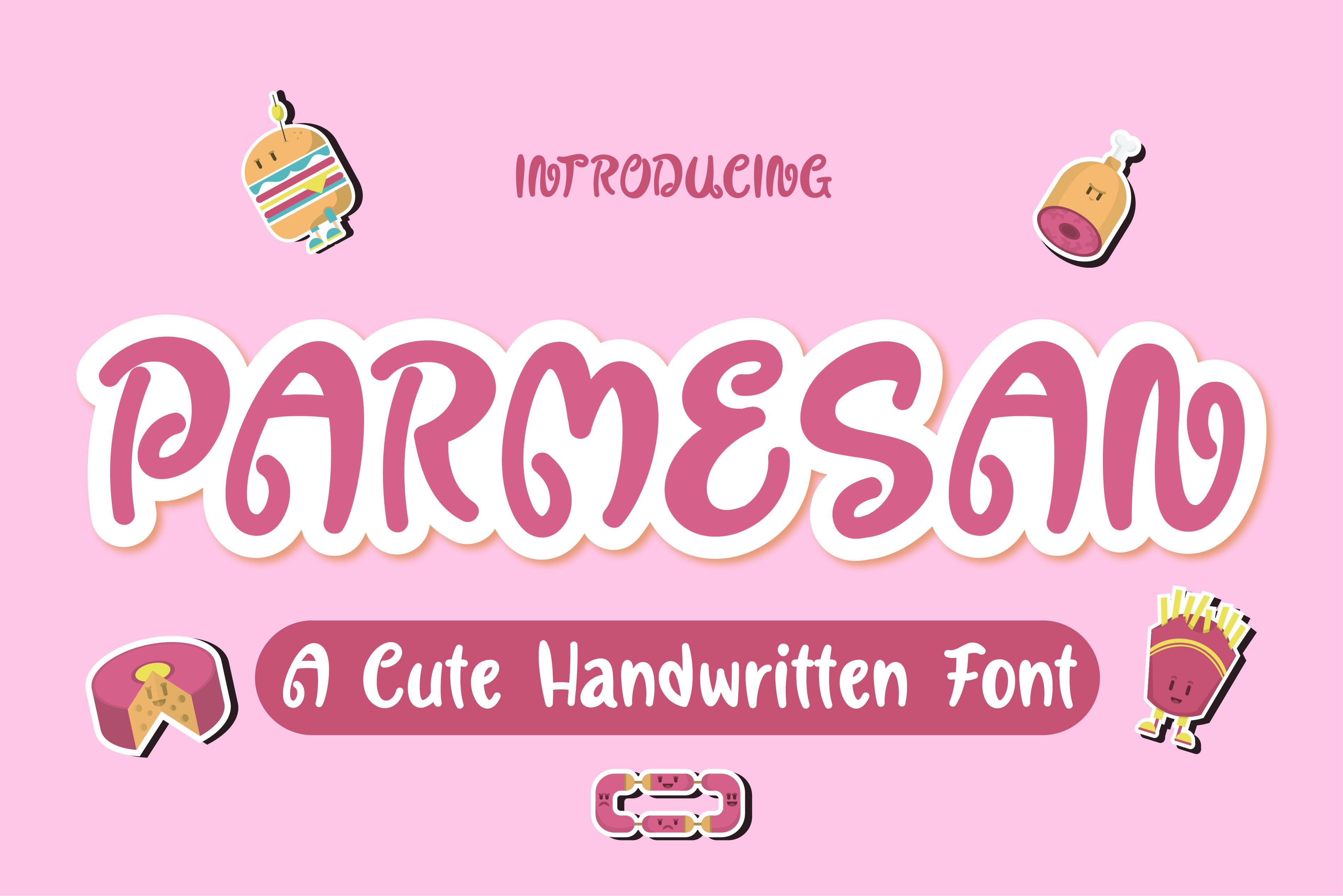 Parmesan Font