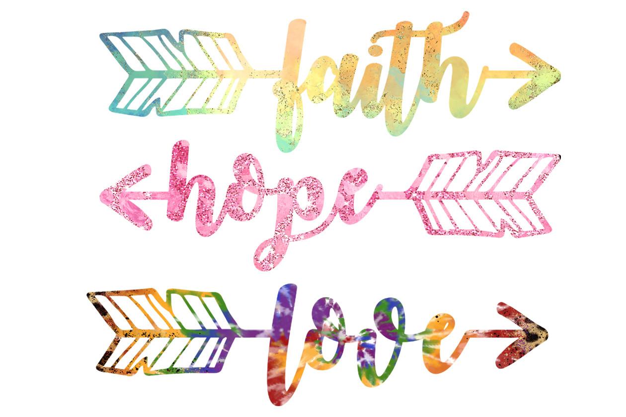 Faith Hope Love Arrow Png Files
