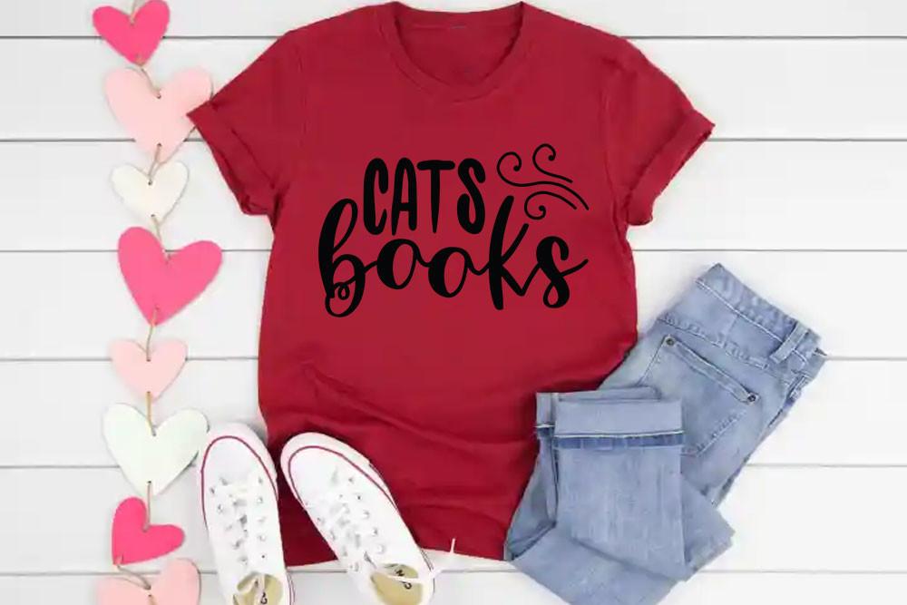 Cat Svg Design, Cats Books