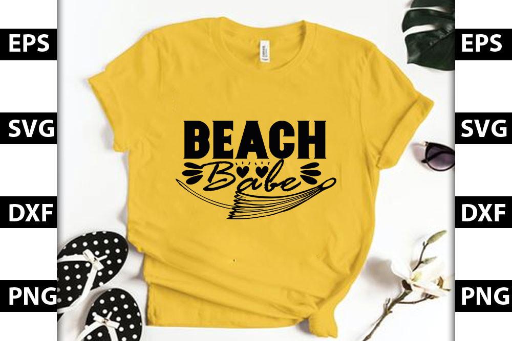 Beach SVG Design, Beach Babe