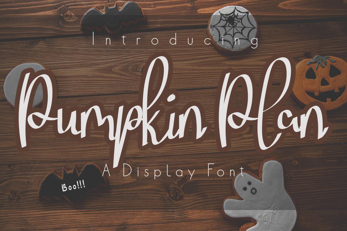 Pumpkin Plan Font