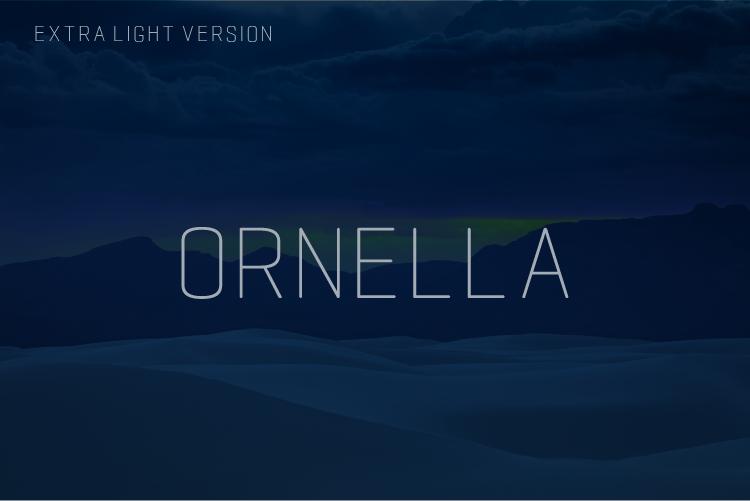 Ornella Extra Light Font