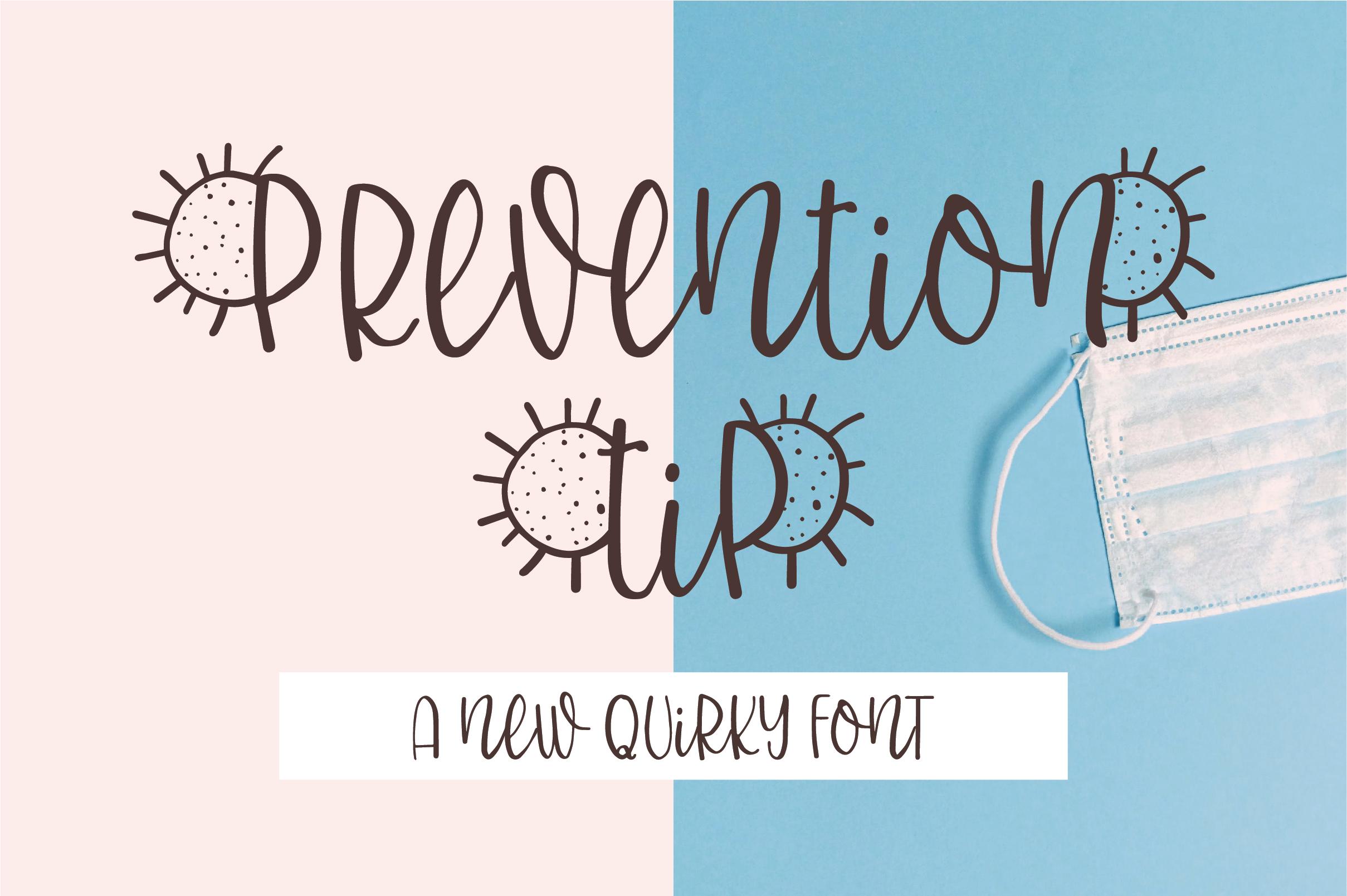 PreventionTip Font