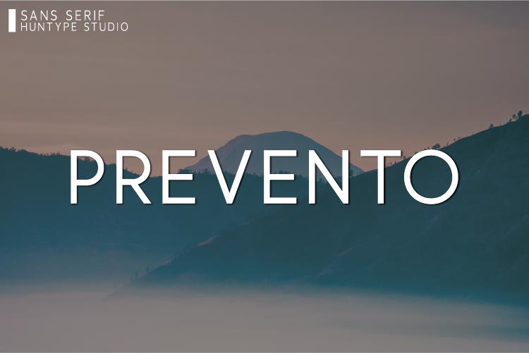 Prevento Font