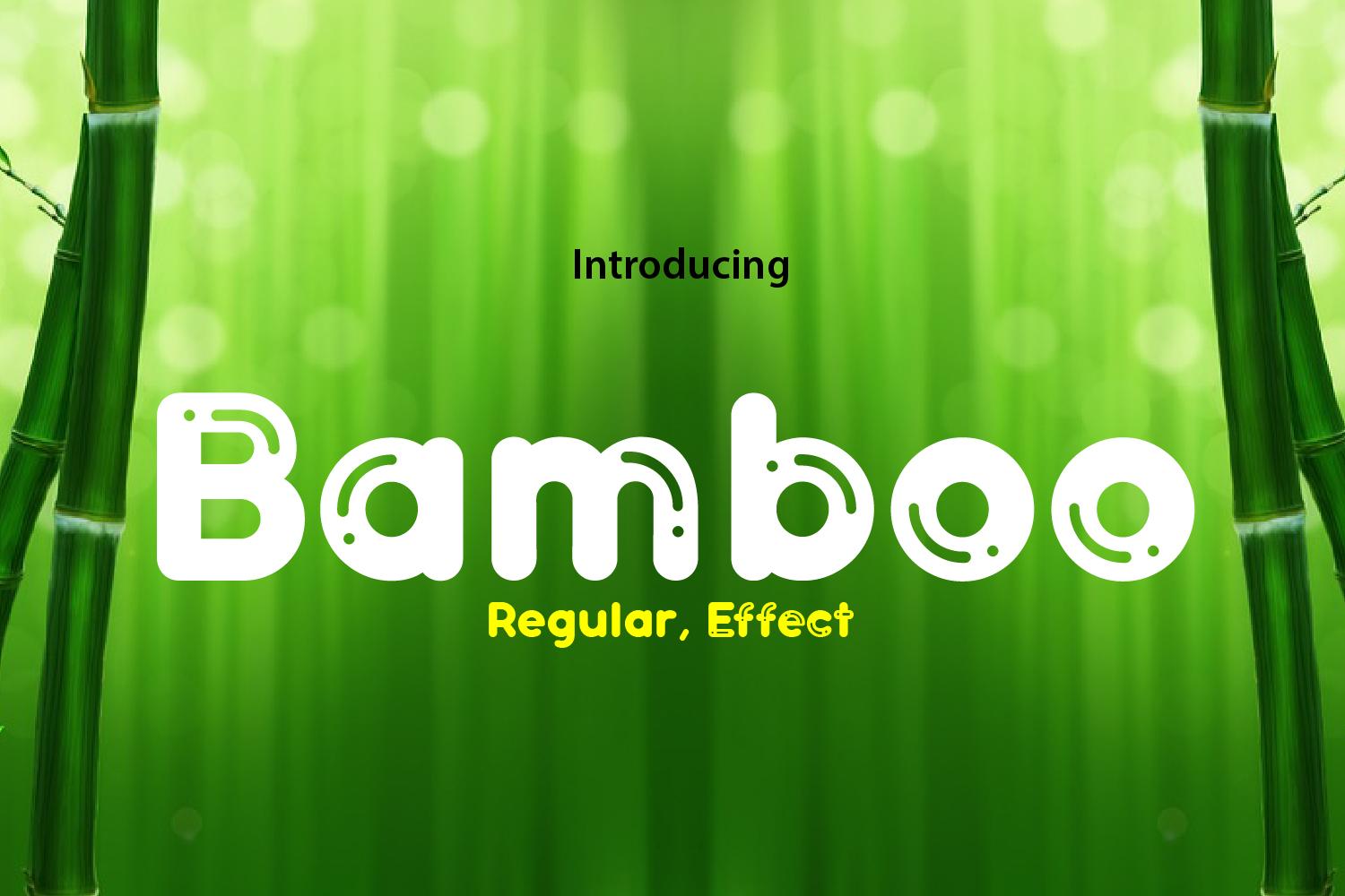 Bamboo Font