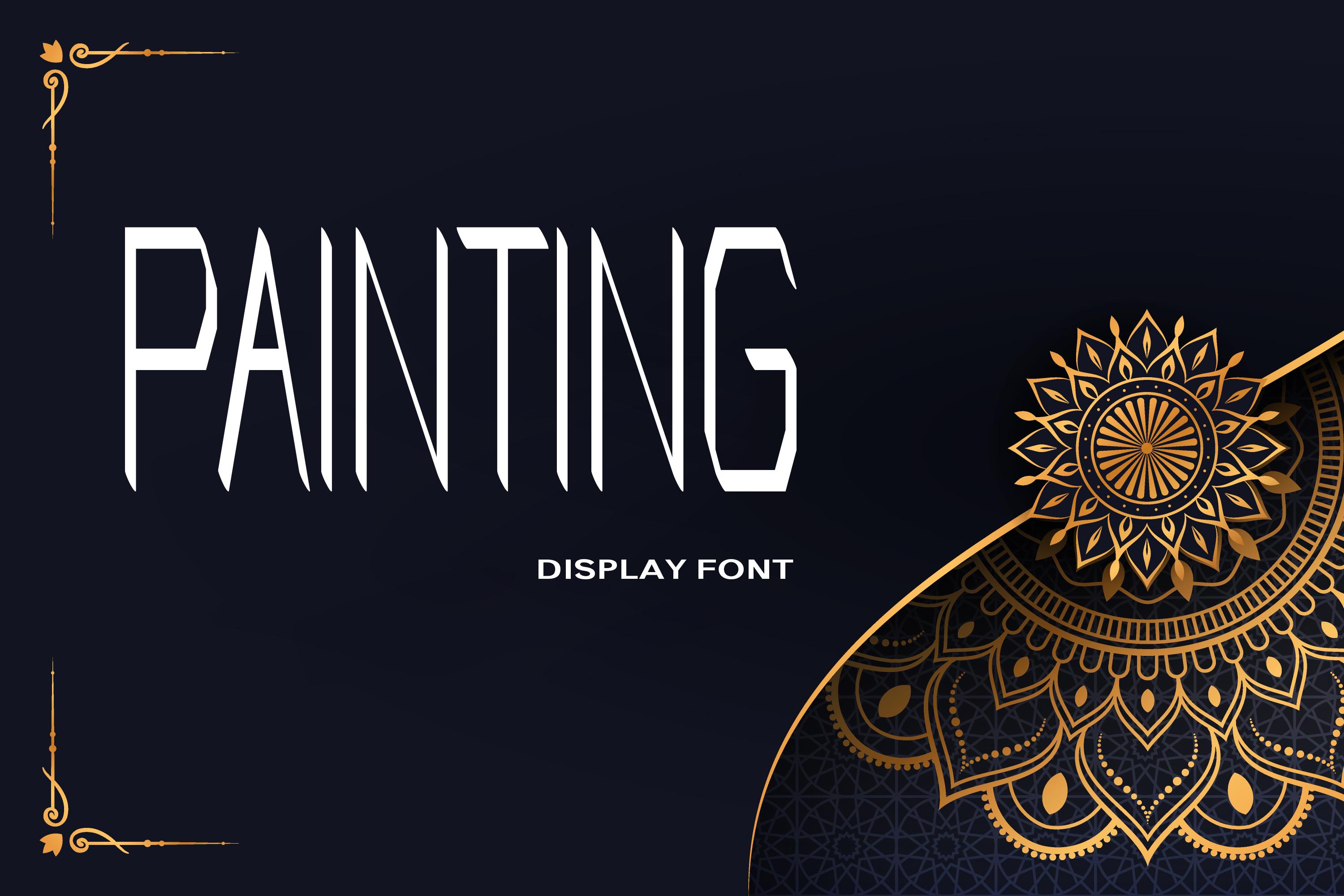 Painting Font