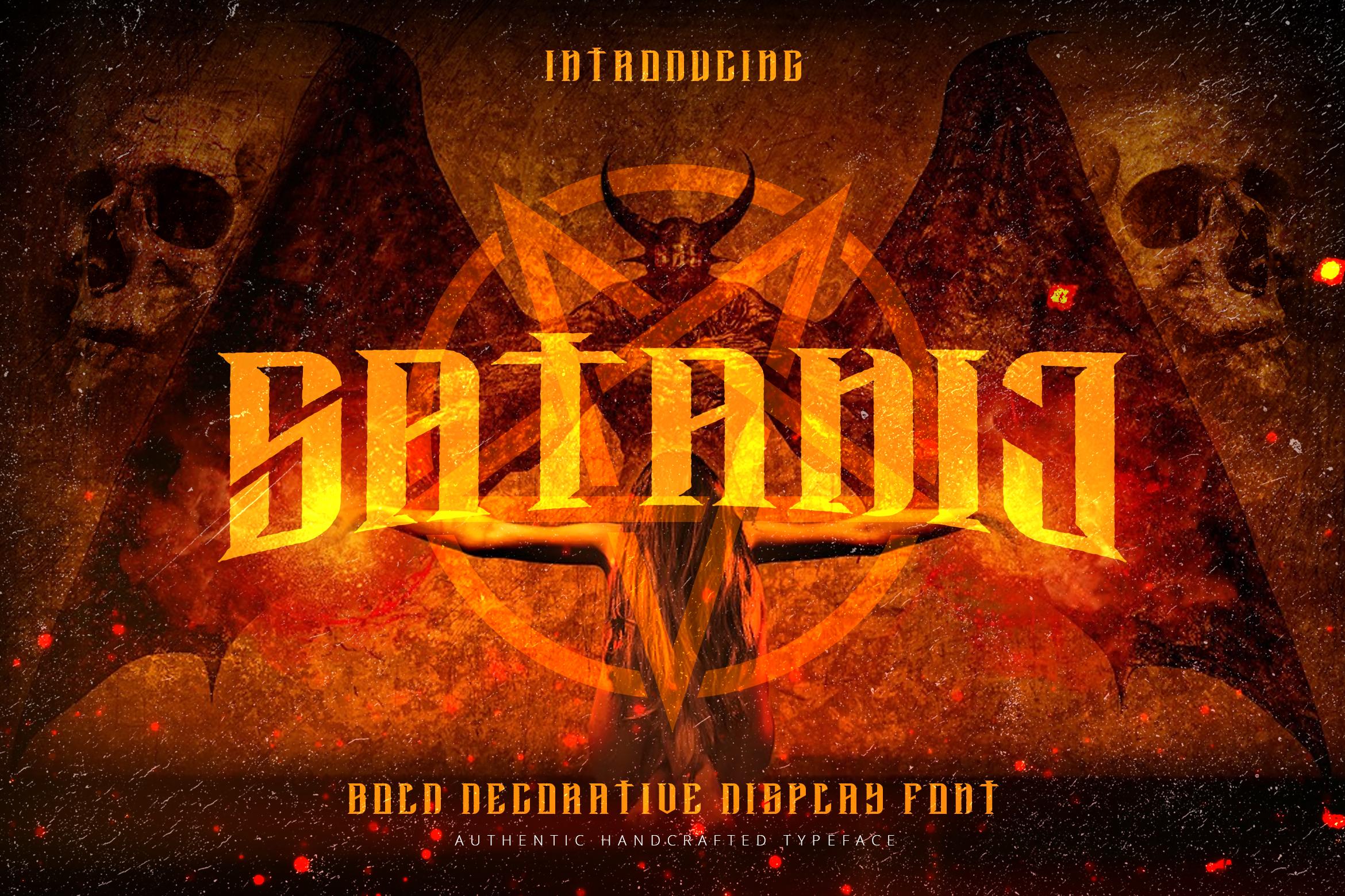 Satanic Font