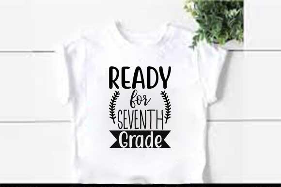 Graduation Svg Design, READY for SEVENTH