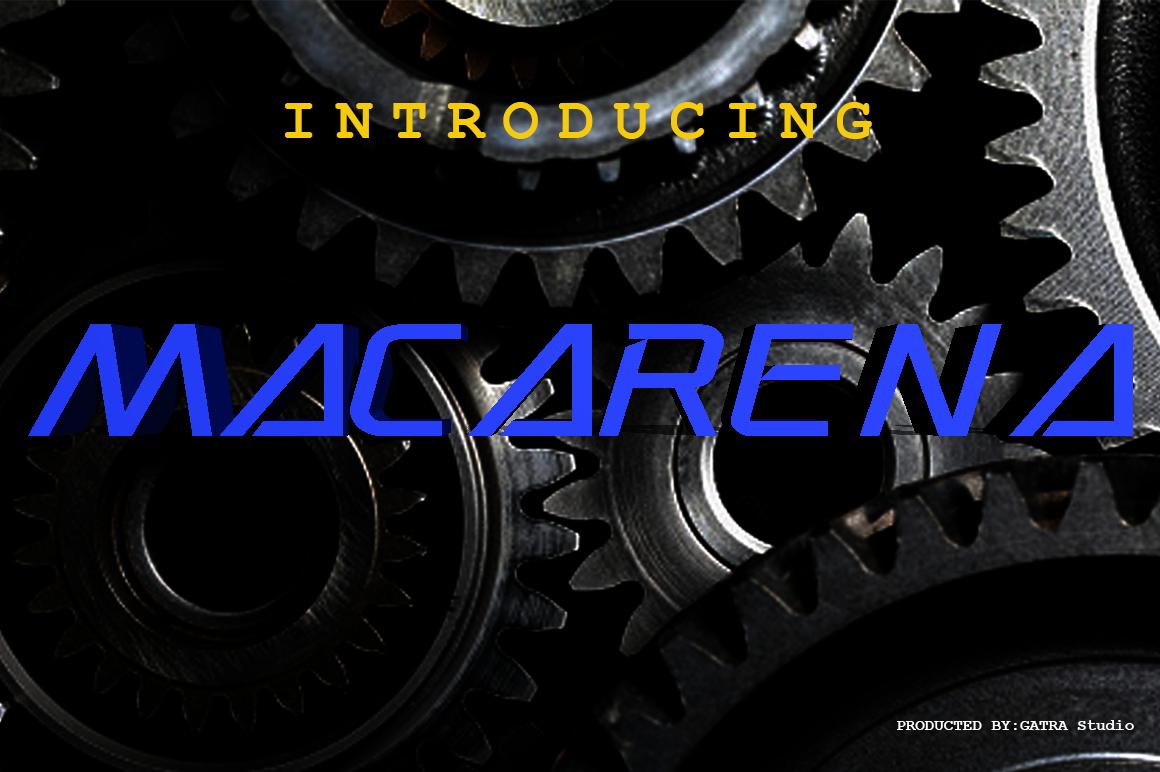 Macarena Font