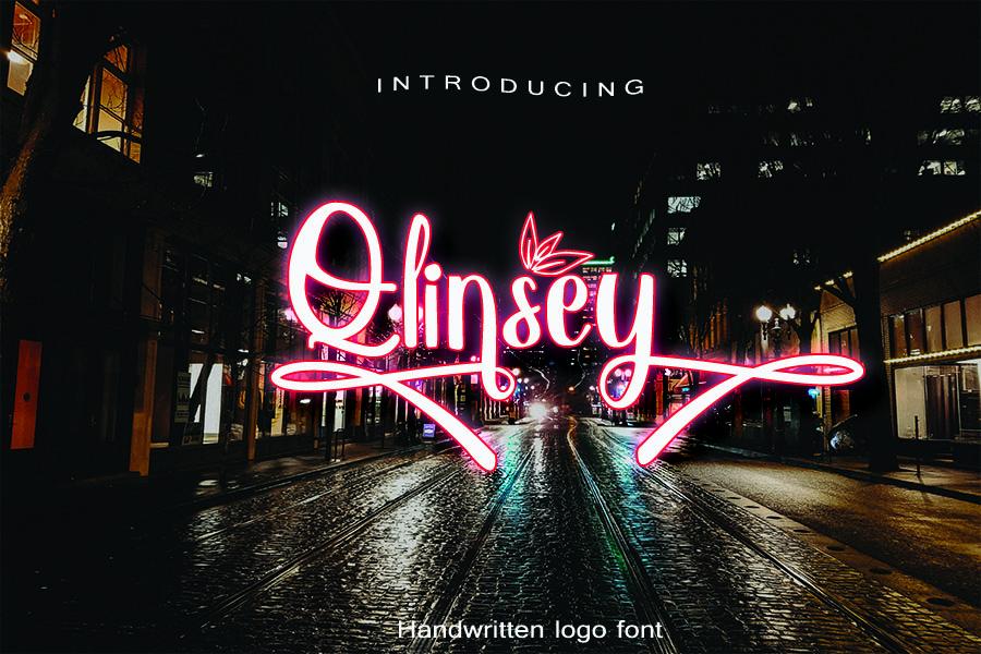 Qlinsey Font