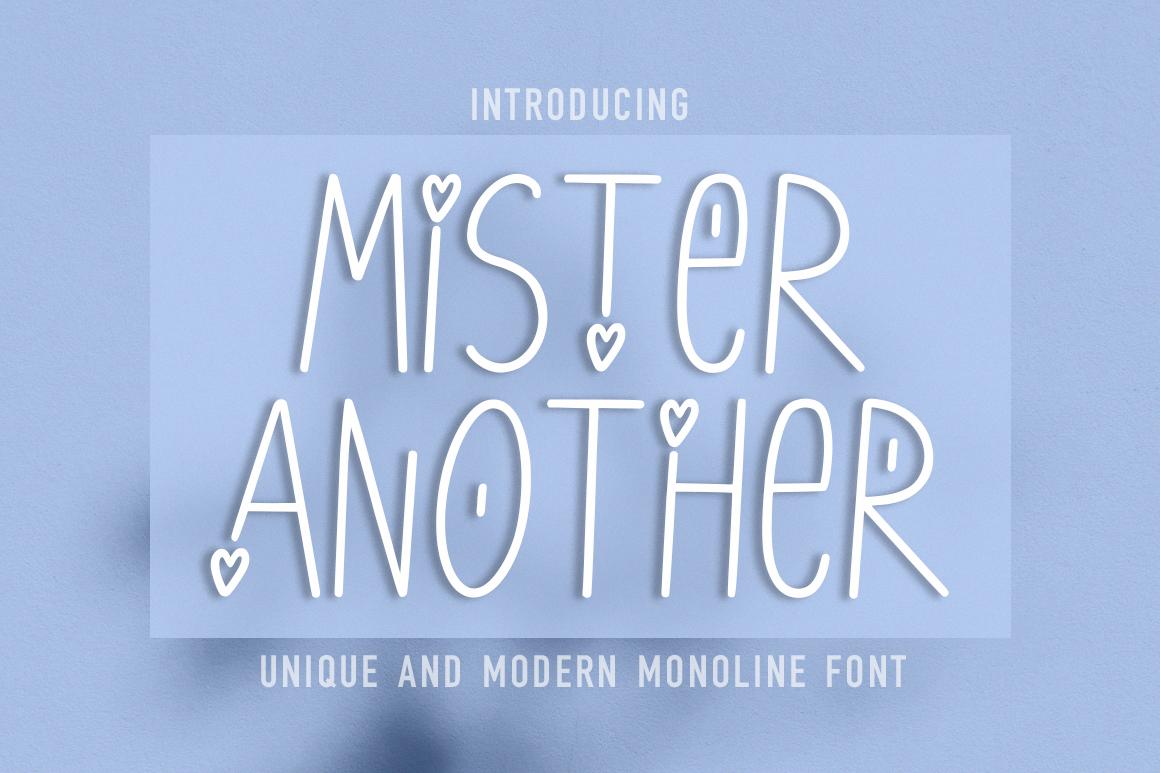 Mister Another Font