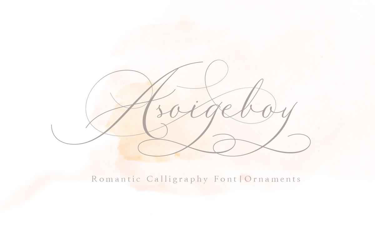 Asoigeboy Font
