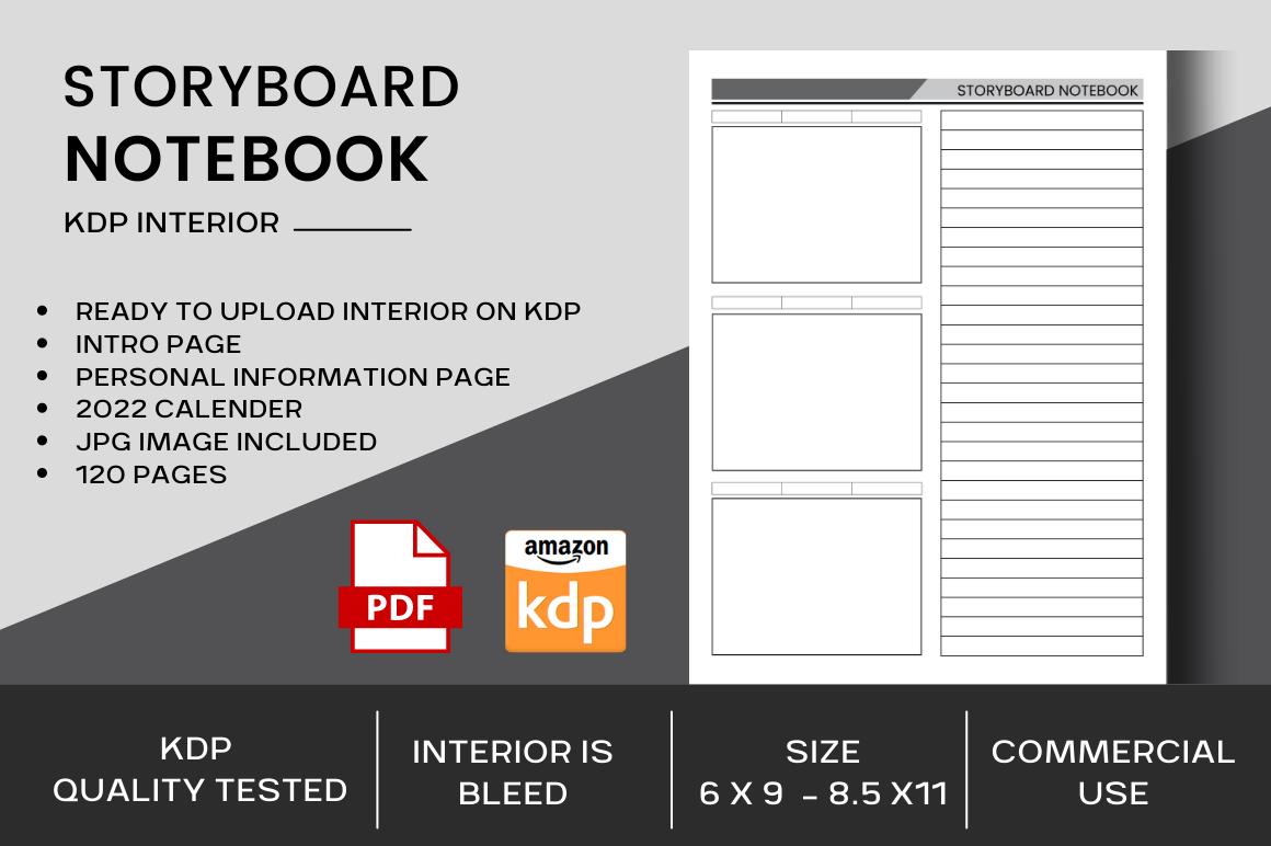 KDP Storyboard Notebook