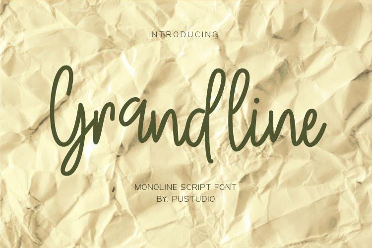 Grandline Font
