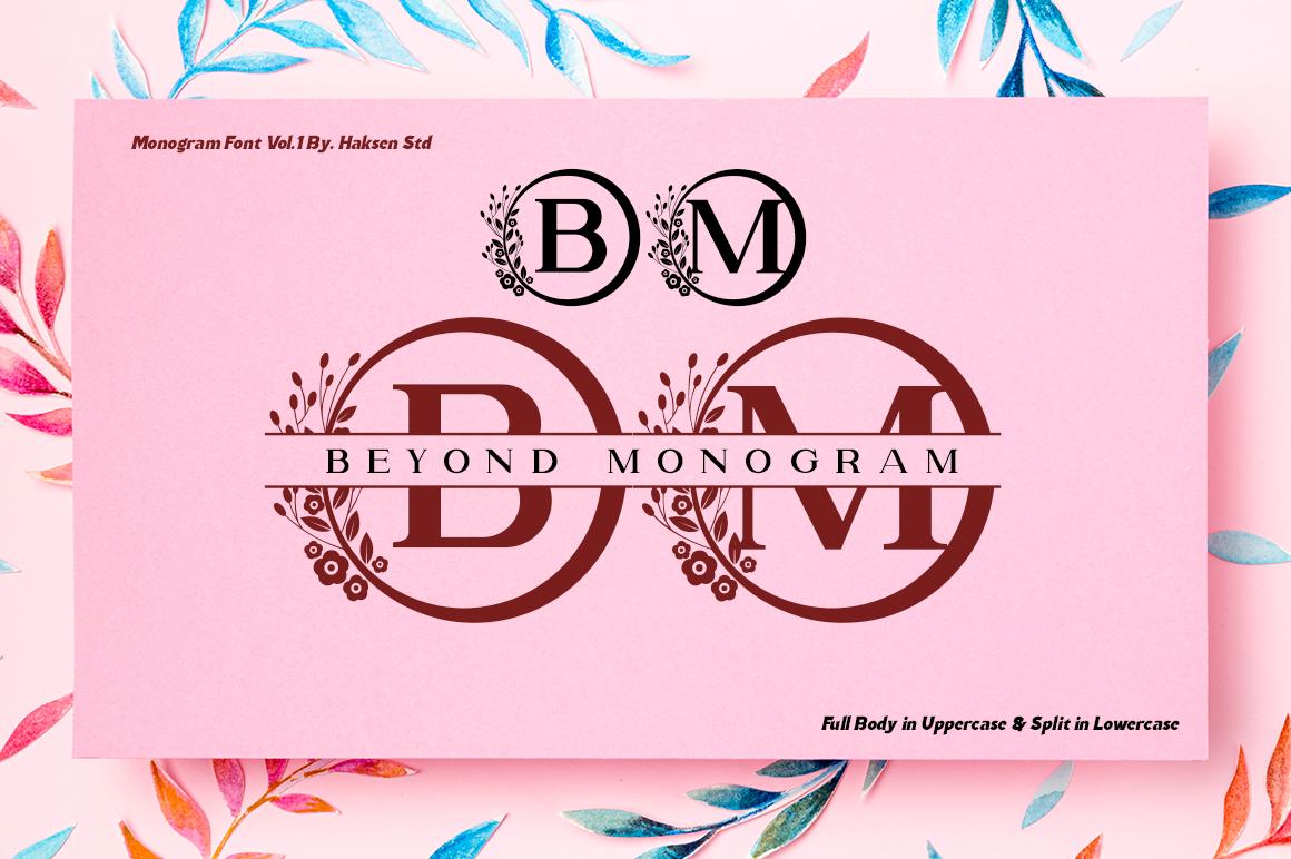 Beyond Monogram Font