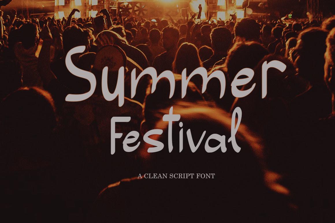 Summer Festival Font