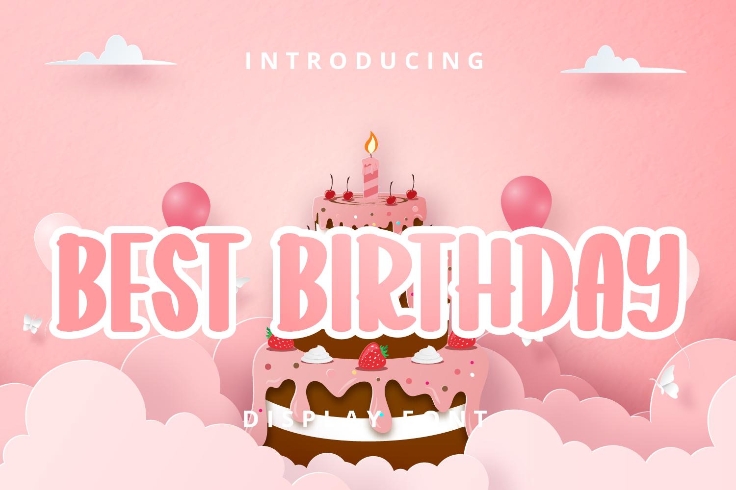 Best Birthday Font