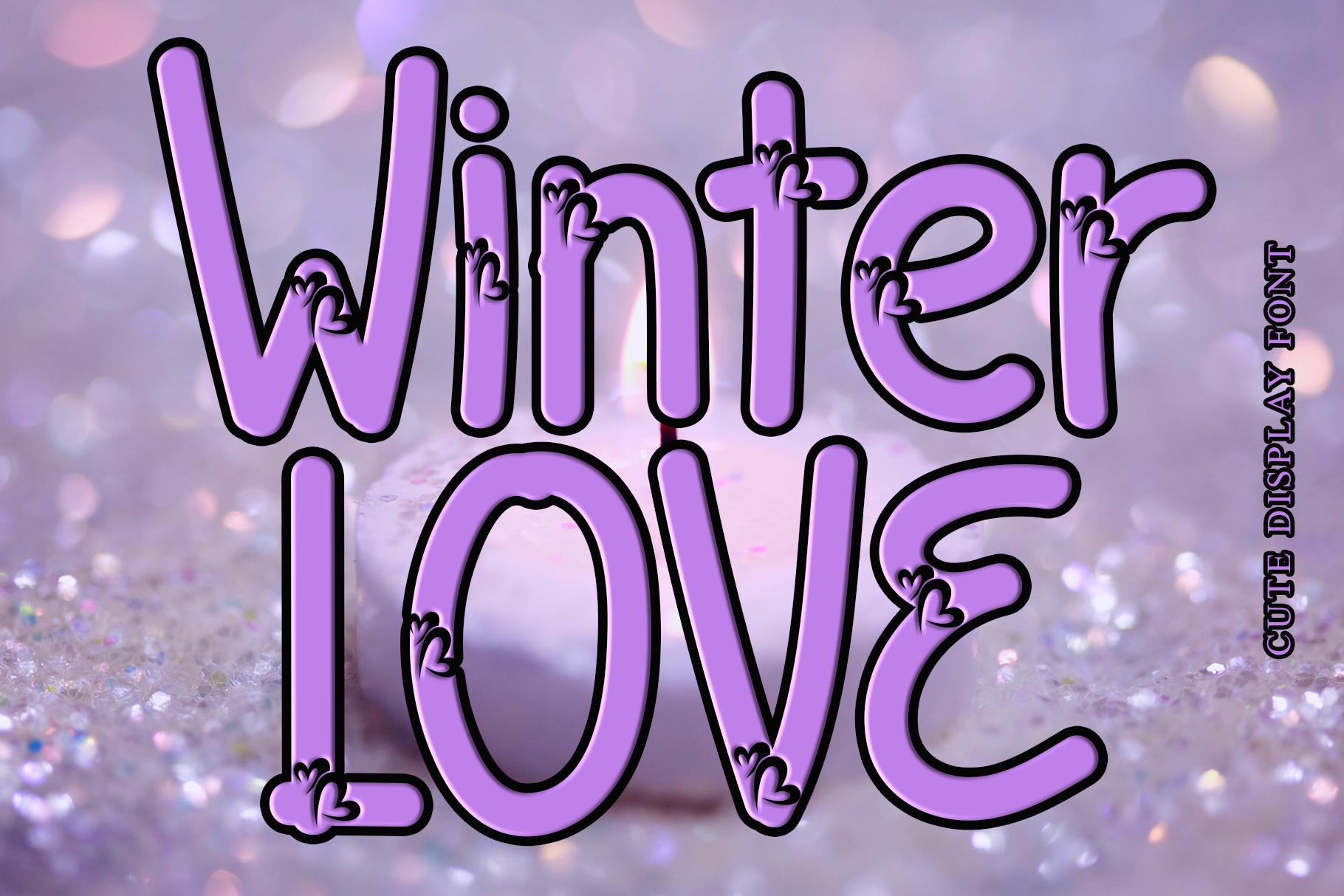 Winter Love Font