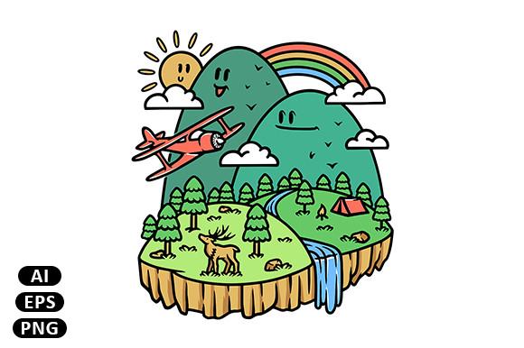 Cute Mountain View in the Morning